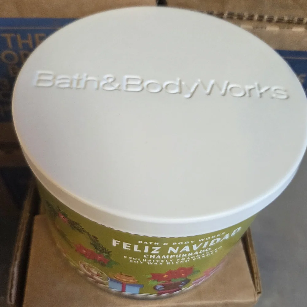 🔺️🆕️🔺️🇪🇸🇲🇽Bath & Body Works Feliz Navidad Champurrado
